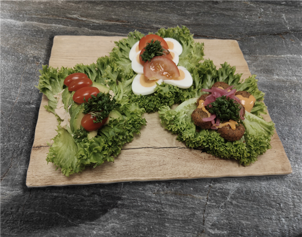 Vegatarisk smørrebrød